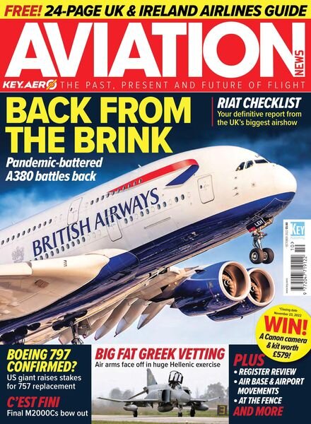 Aviation News – October 2022 Cover