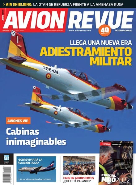 Avion Revue Internacional – septiembre 2022 Cover