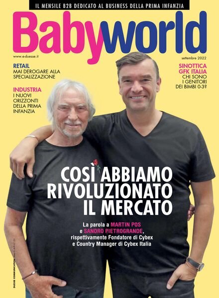 BabyWorld – Settembre 2022 Cover