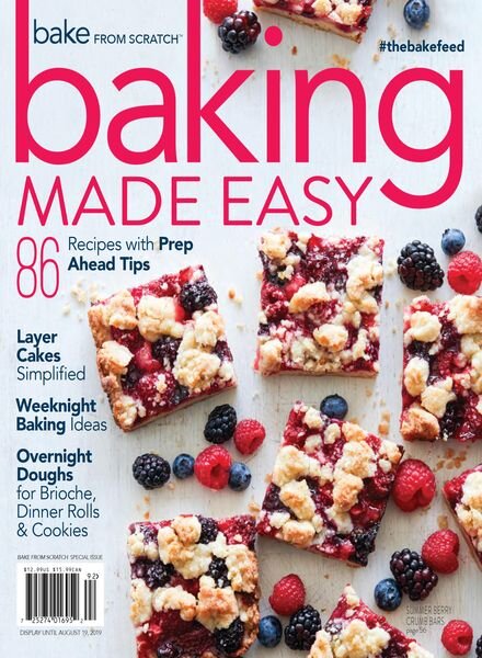 Bake from Scratch Special Issue – Cookies & Bars 2019 Cover