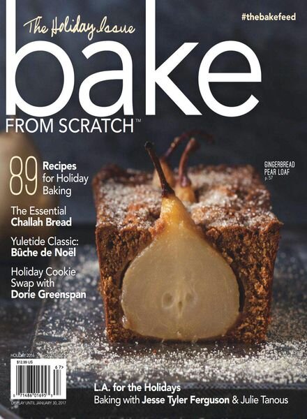 Bake from Scratch Special Issue – Holiday 2016 Cover