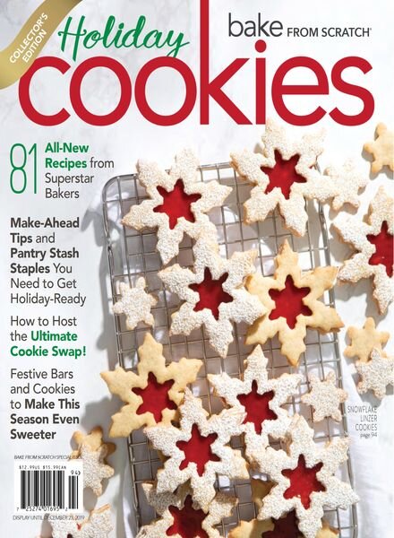Bake from Scratch Special Issue – Holiday Cookies 2019 Cover