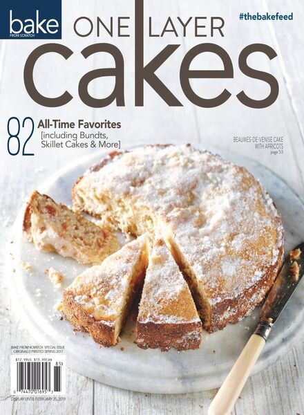 Bake from Scratch Special Issue – One-Layer Cakes 2018 Cover