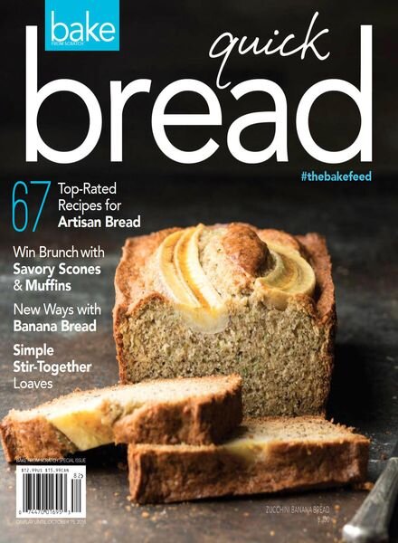 Bake from Scratch Special Issue – Quick Bread 2018 Cover
