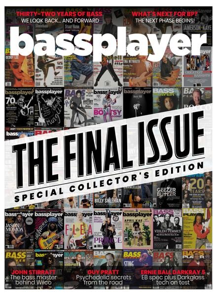 Bass Player – October 2022 Cover