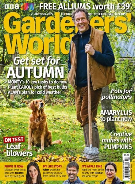 BBC Gardeners’ World – October 2022 Cover