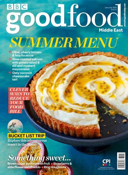 BBC Good Food Middle East – June-July 2022 Cover
