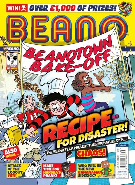Beano – 31 August 2022 Cover
