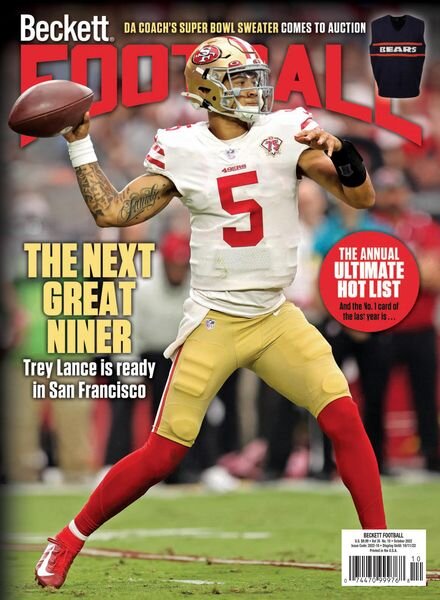 Beckett Football – October 2022 Cover