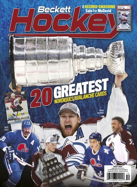 Beckett Hockey – October 2022 Cover
