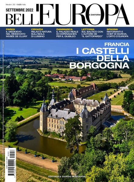 Bell’Europa – Settembre 2022 Cover