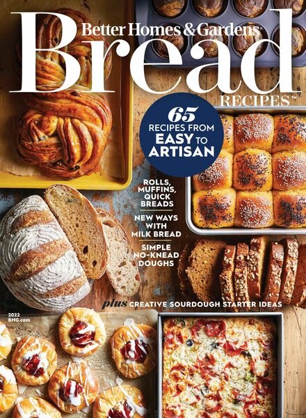 Better Homes & Gardens Bread Recipes – August 2022 Cover