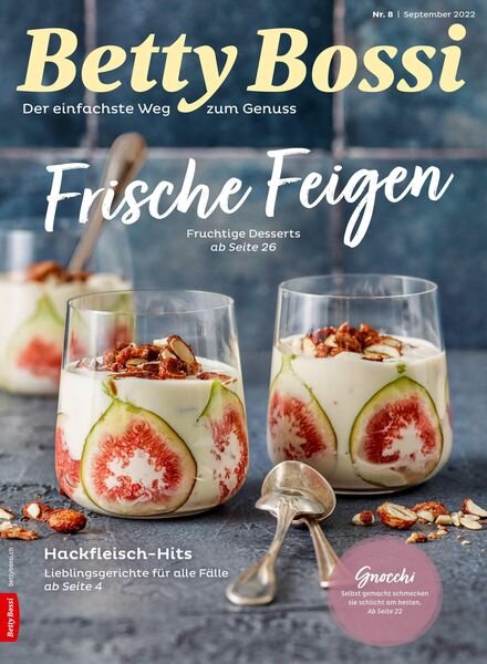 Betty Bossi – September 2022 Cover