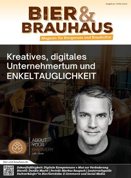 Bier & Brauhaus – September 2022 Cover