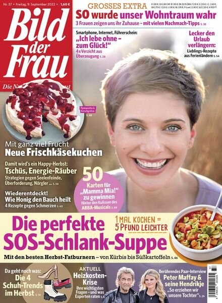 Bild der Frau – 09 September 2022 Cover