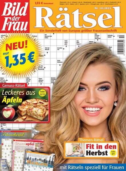 Bild der Frau Ratsel – Oktober 2022 Cover