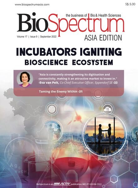 BioSpectrum Asia – September 2022 Cover