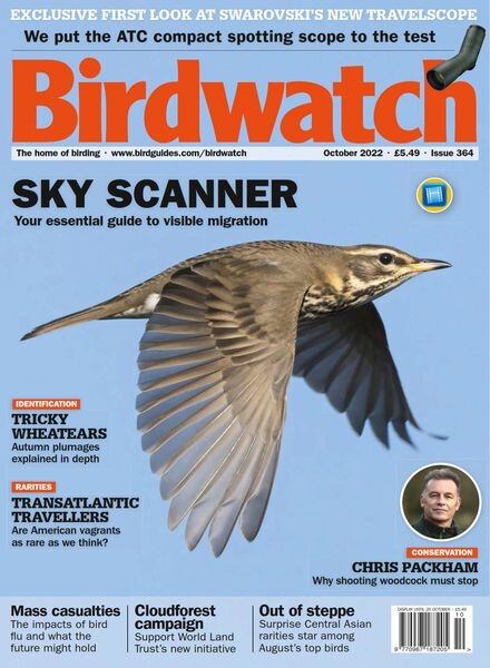 Birdwatch UK – Issue 364 – October 2022 Cover