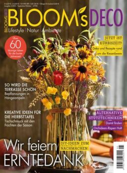 Bloom’s Deco – September-Oktober 2022