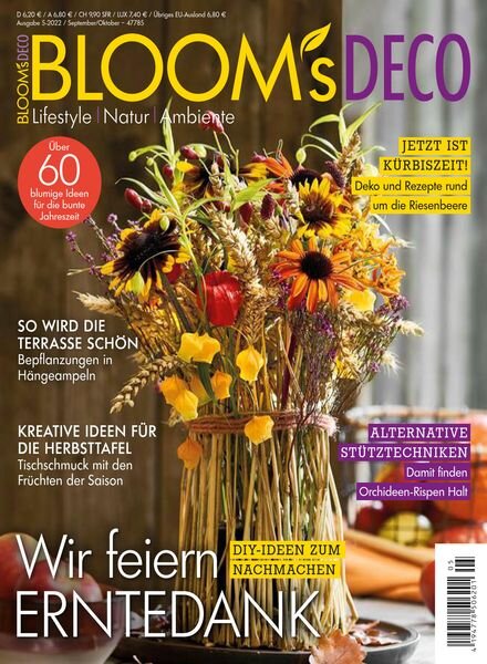 Bloom’s Deco – September-Oktober 2022 Cover