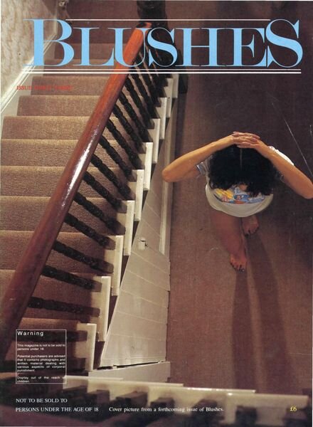 Blushes – n. 33 May 1987 Cover