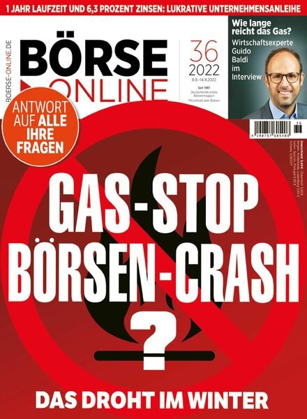 Borse Online – 08 September 2022 Cover