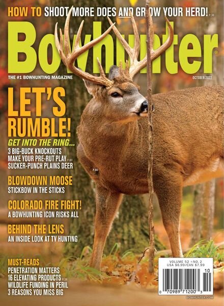 Bowhunter – October 2022 Cover