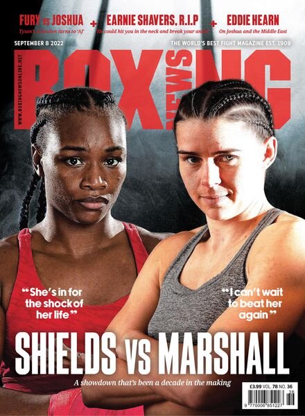Boxing News – September 08 2022 Cover