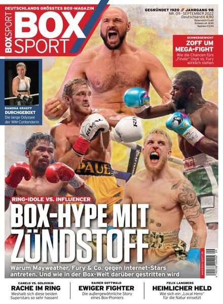 BoxSport – November 2022 Cover