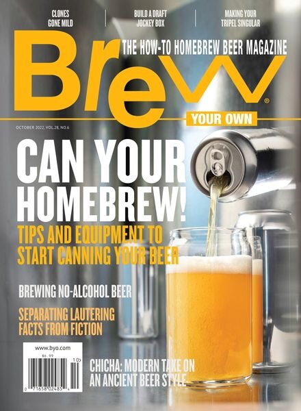 Brew Your Own – October 2022 Cover
