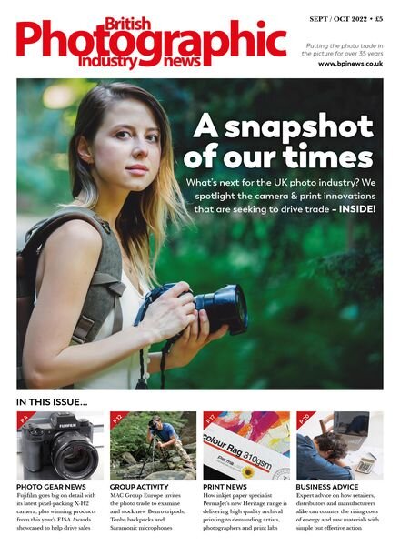 British Photographic Industry News – September-October 2022 Cover