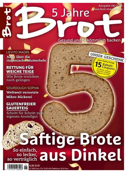 Brot – September 2022 Cover
