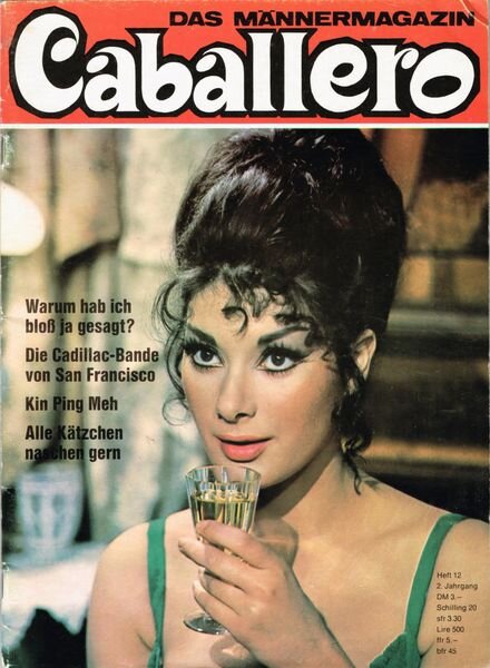 Caballero – 12 Cover