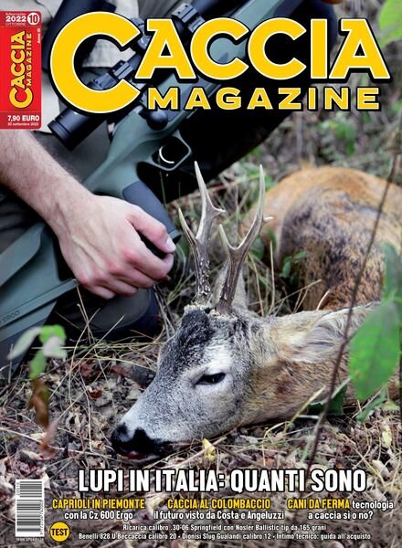 Caccia Magazine – ottobre 2022 Cover