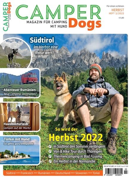 CamperDogs – September 2022 Cover