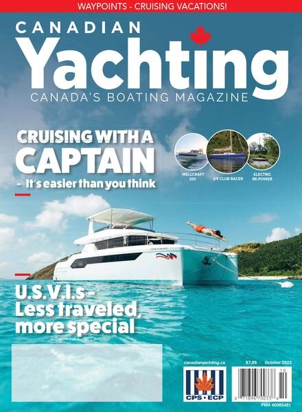 Canadian Yachting – October 2022 Cover