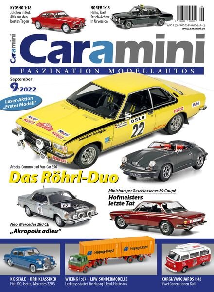 Caramini – September 2022 Cover