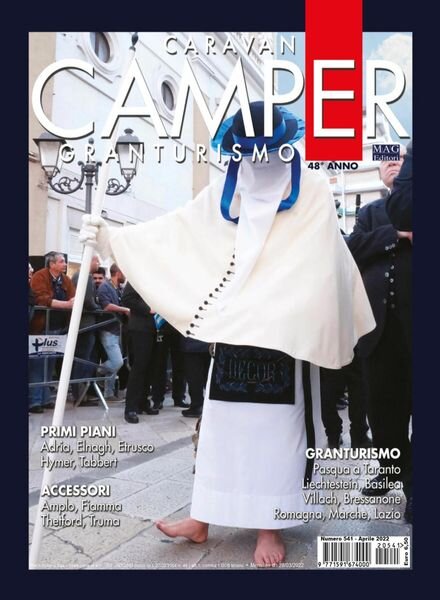 Caravan e Camper Granturismo – Aprile 2022 Cover