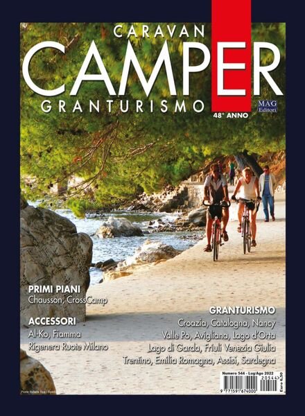 Caravan e Camper Granturismo – Luglio-Agosto 2022 Cover