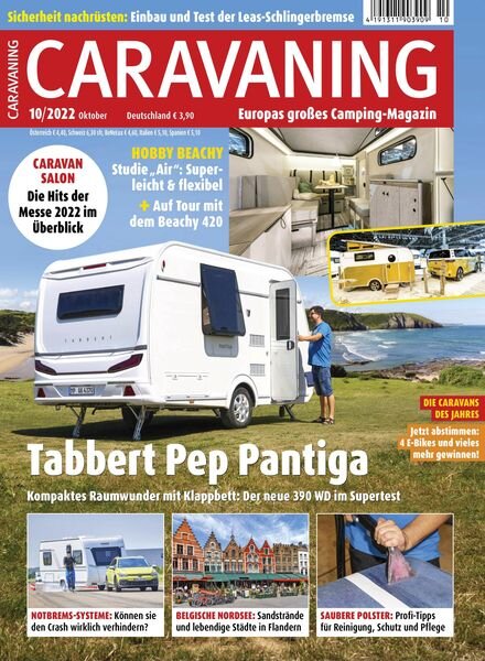 Caravaning – Oktober 2022 Cover