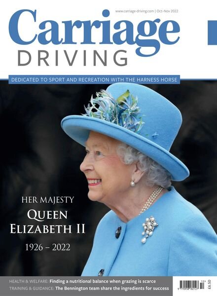 Carriage Driving – October 2022 Cover