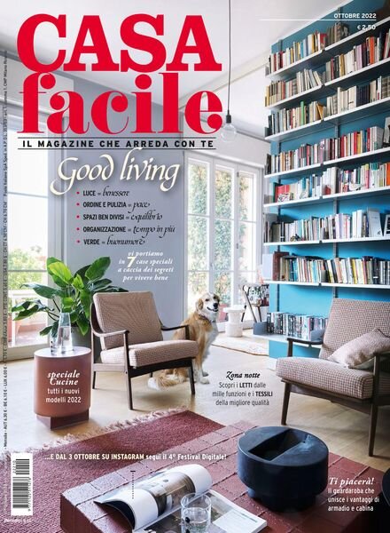 CasaFacile – Ottobre 2022 Cover