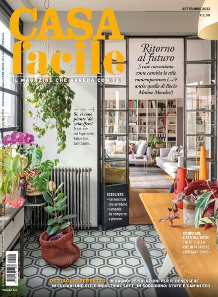 CasaFacile – Settembre 2022 Cover