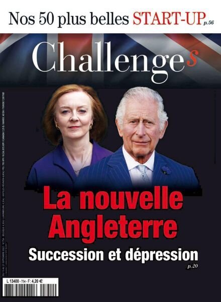 Challenges – 15 Septembre 2022 Cover