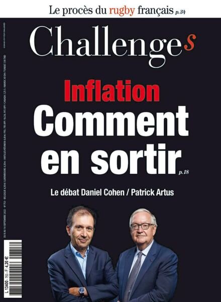 Challenges – 8 Septembre 2022 Cover