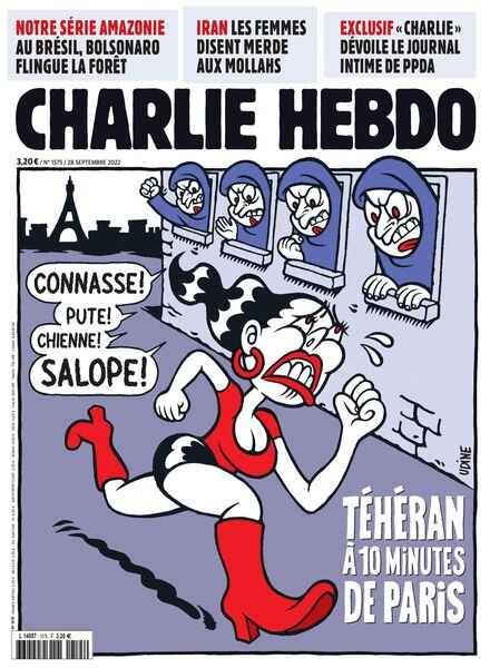 Charlie Hebdo – 28 Septembre 2022 Cover