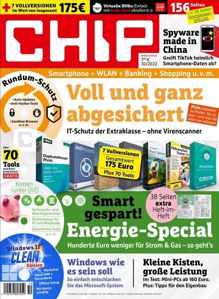 Chip Magazin – Oktober 2022 Cover