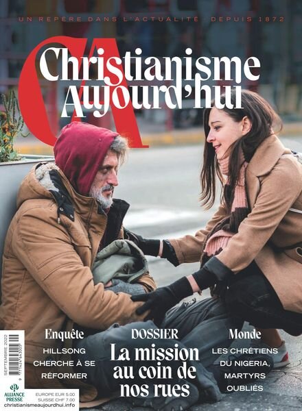 Christianisme Aujourd’hui – Septembre 2022 Cover