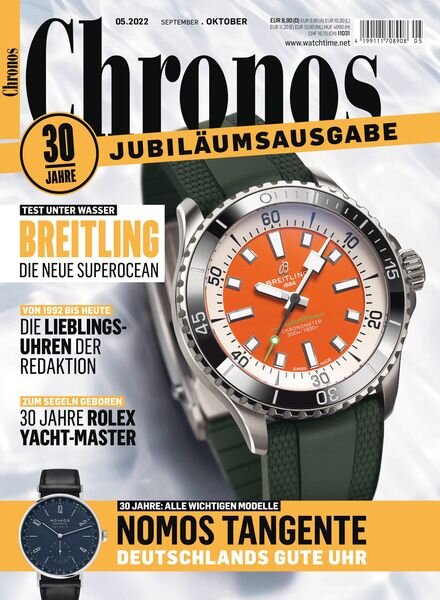 Chronos – Oktober 2022 Cover