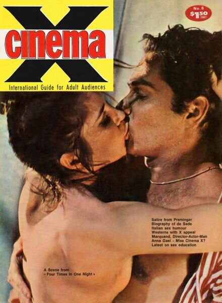 Cinema X UK – Volume 1 Issue 8 1969 Cover